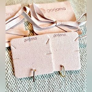 Gorjana 14K gold Parker Link Huggies